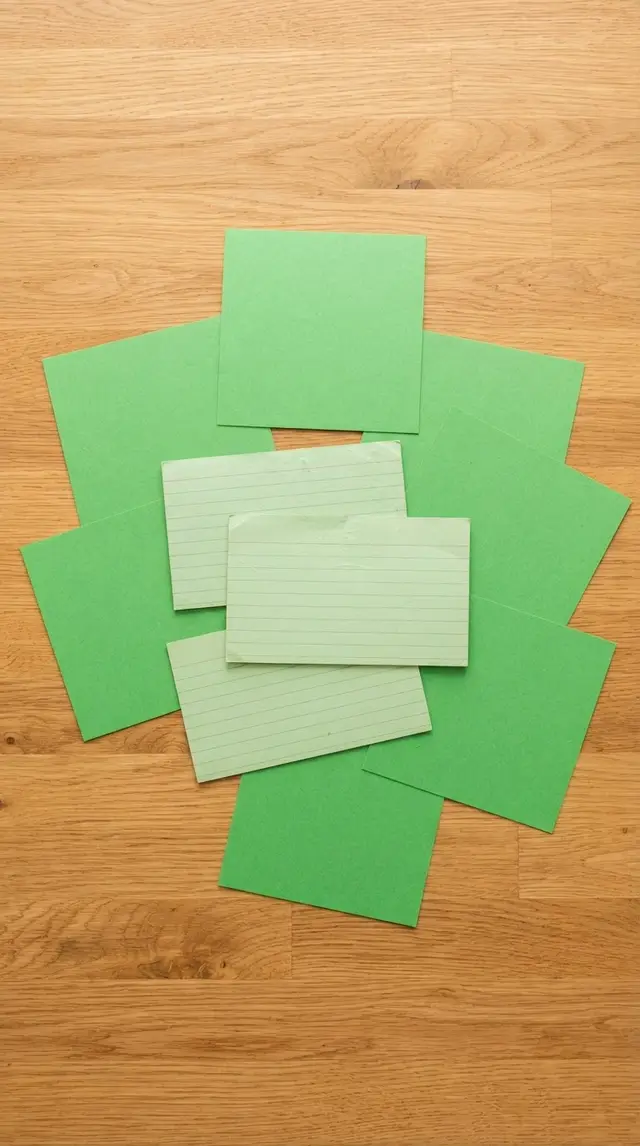 Supplies for Jumping Origami Frog