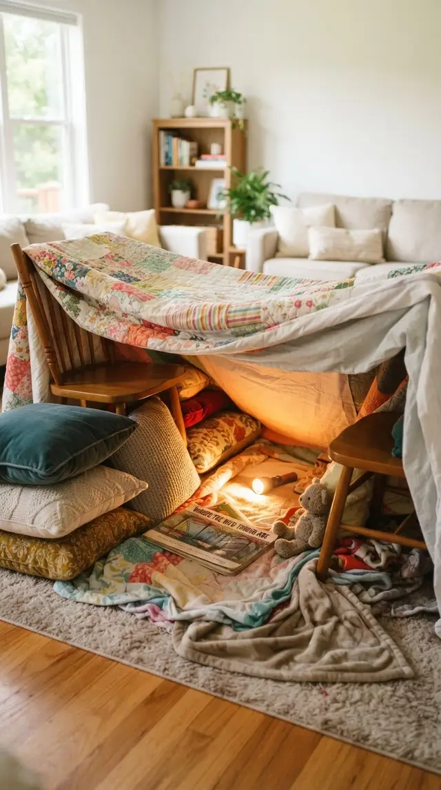 Pillow Fort in 5 Minutes step 3